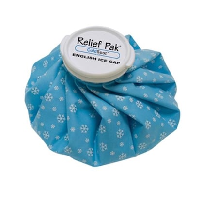 Fabrication Enterprises Fabrication Enterprises 11-1061 Relief Pak English ice cap reusable ice bag - 9 in. diameter 11-1061